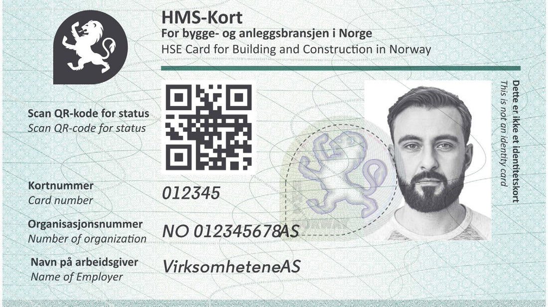 Bestilt HMS kort av en tredjepart?